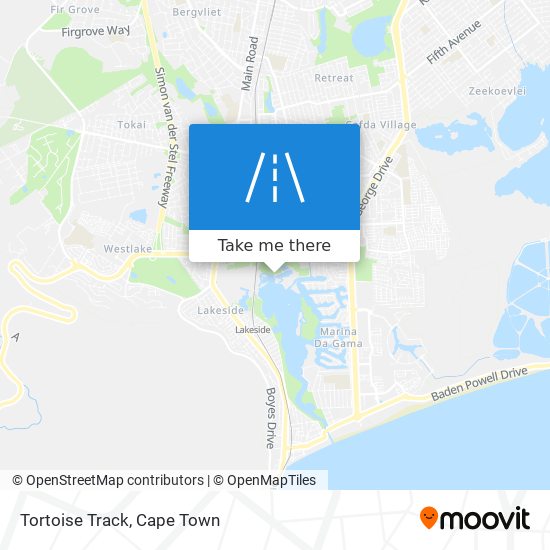 Tortoise Track map