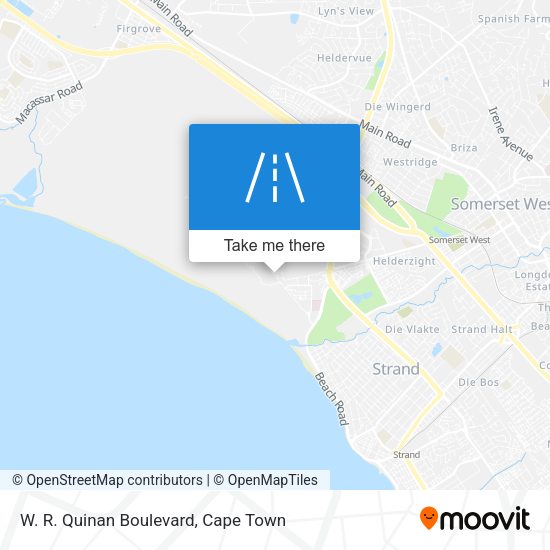 W. R. Quinan Boulevard map