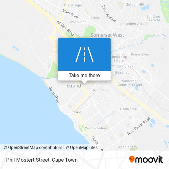 Phil Mostert Street map