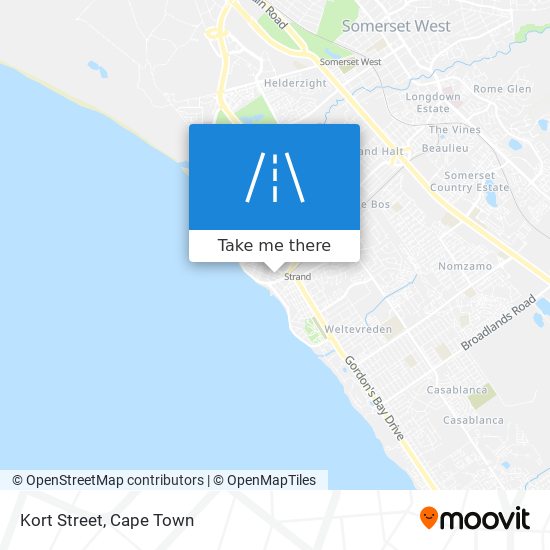 Kort Street map