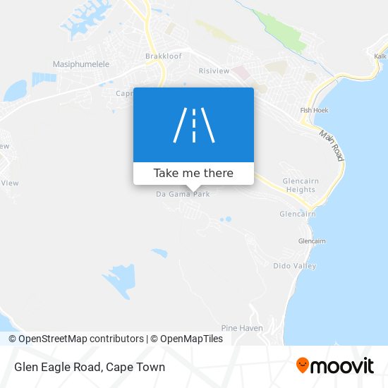 Glen Eagle Road map