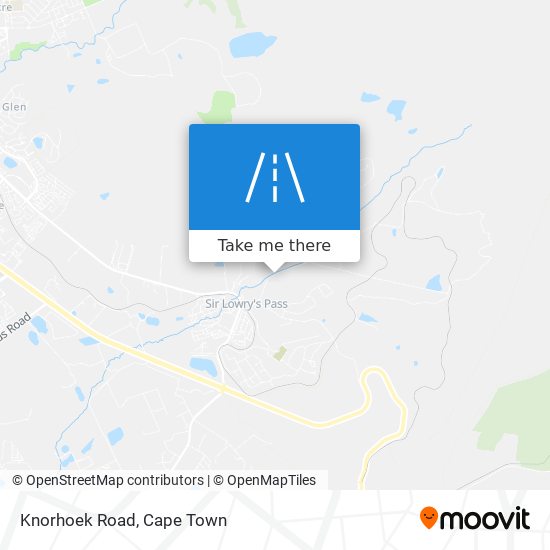 Knorhoek Road map