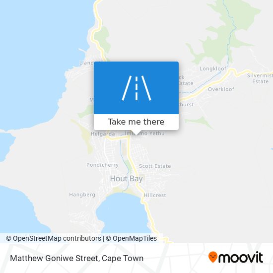 Matthew Goniwe Street map