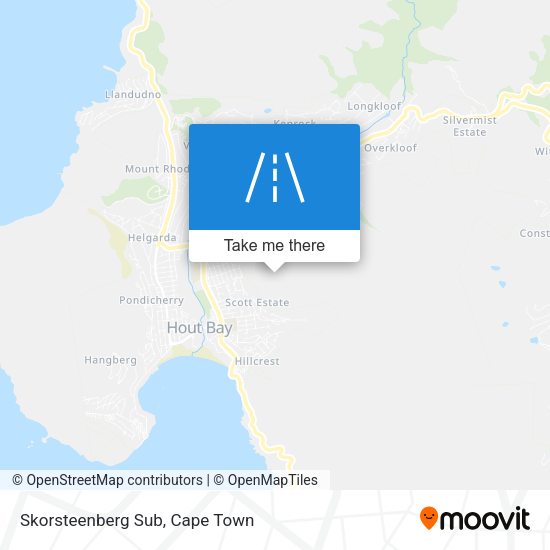 Skorsteenberg Sub map