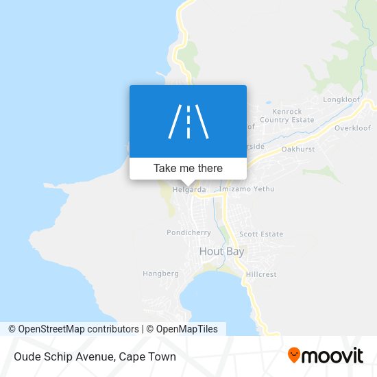 Oude Schip Avenue map