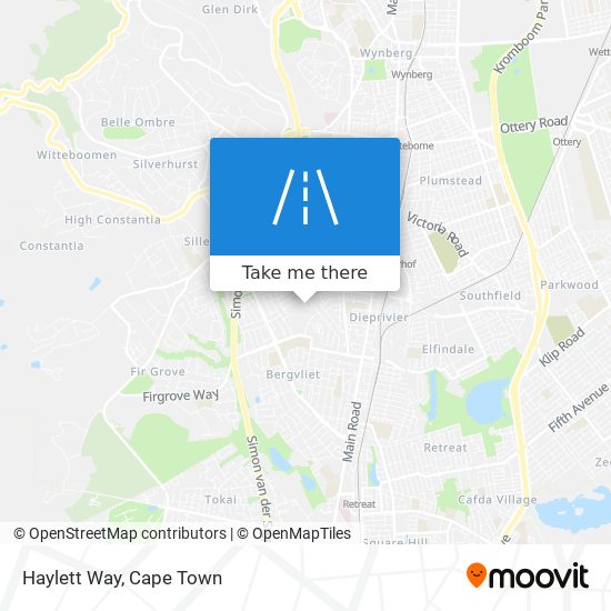 Haylett Way map