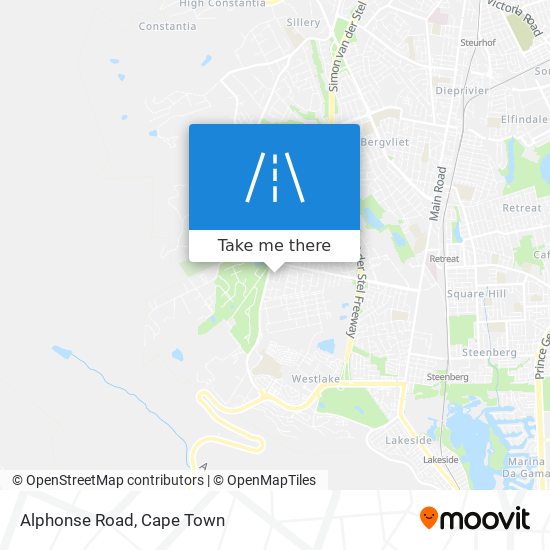 Alphonse Road map