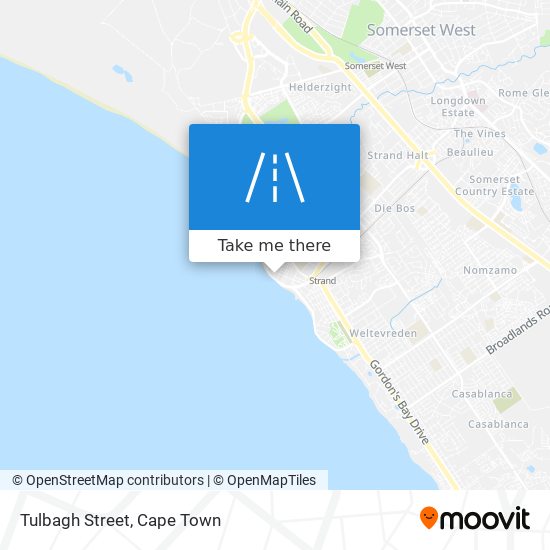 Tulbagh Street map