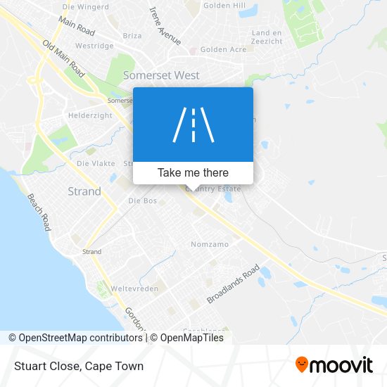 Stuart Close map