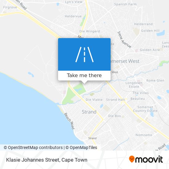 Klasie Johannes Street map