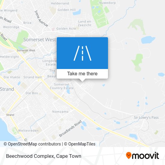 Beechwood Complex map