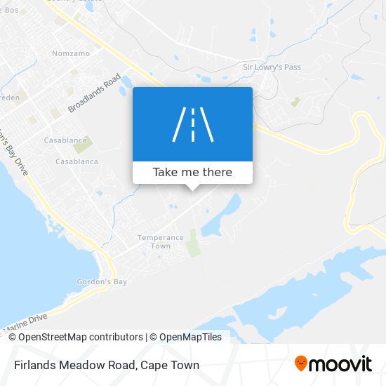 Firlands Meadow Road map