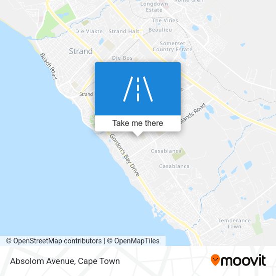 Absolom Avenue map