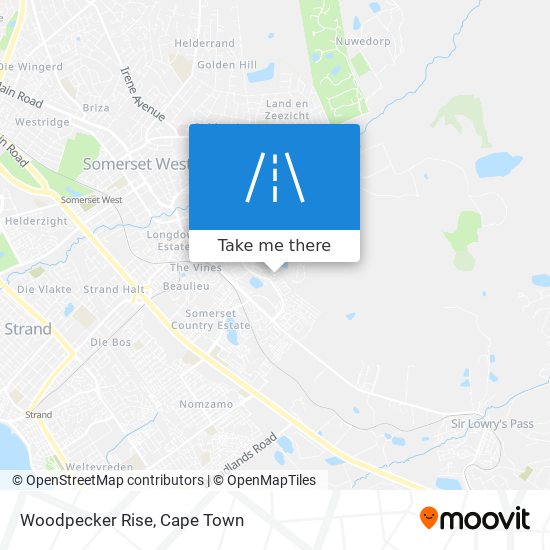 Woodpecker Rise map