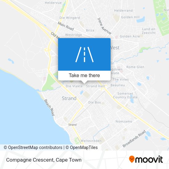 Compagne Crescent map