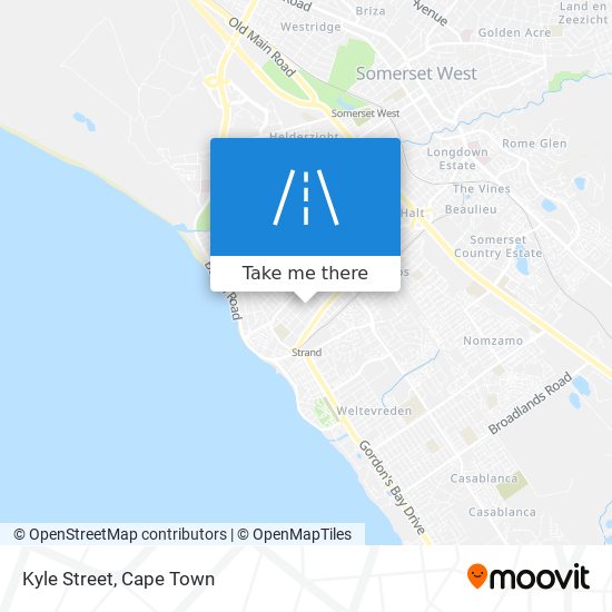 Kyle Street map