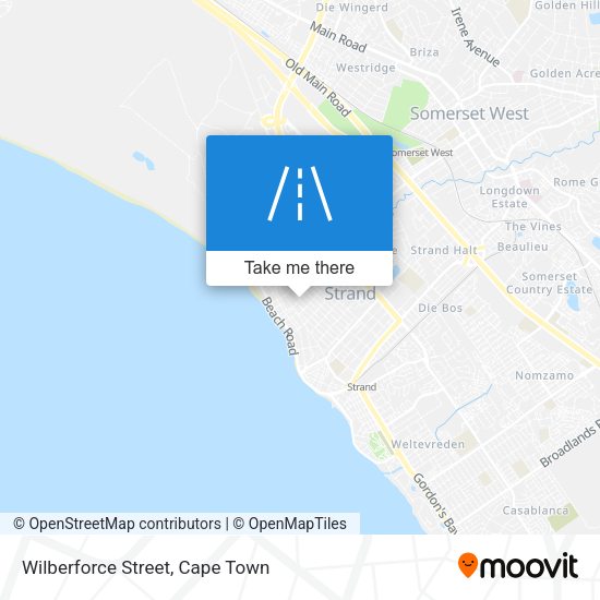 Wilberforce Street map
