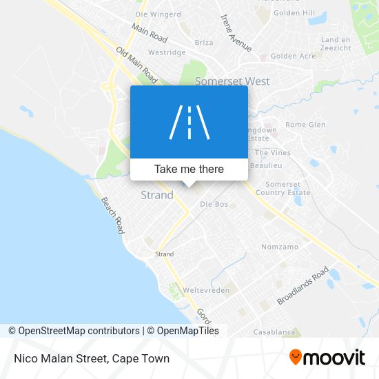 Nico Malan Street map