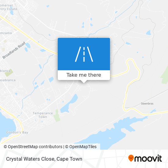 Crystal Waters Close map