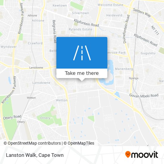 Lanston Walk map