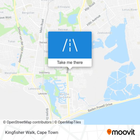 Kingfisher Walk map