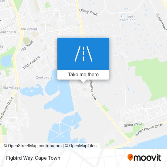 Figbird Way map