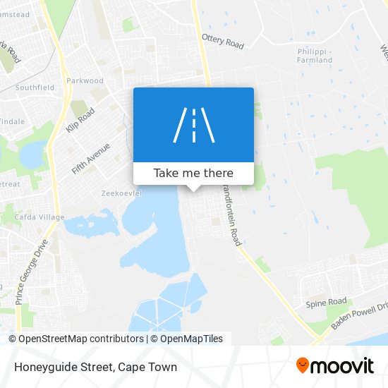 Honeyguide Street map