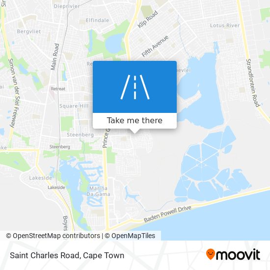 Saint Charles Road map