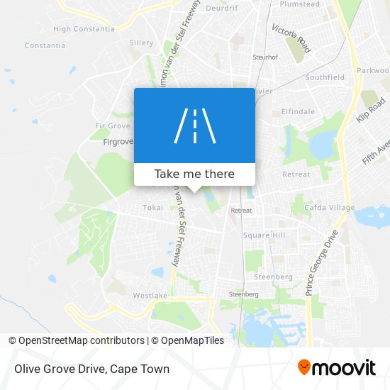 Olive Grove Drive map