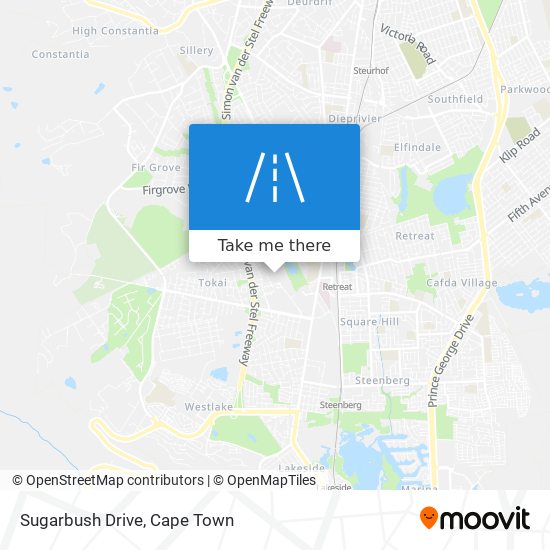 Sugarbush Drive map