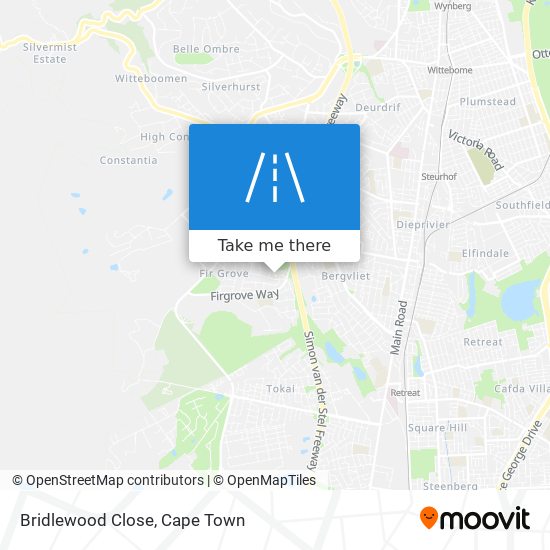 Bridlewood Close map