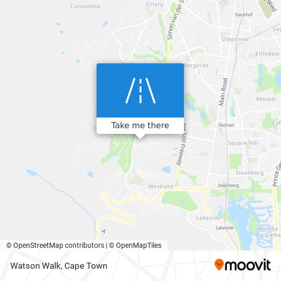 Watson Walk map