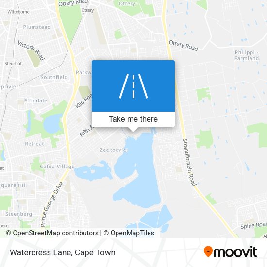 Watercress Lane map