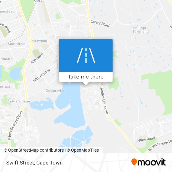Swift Street map