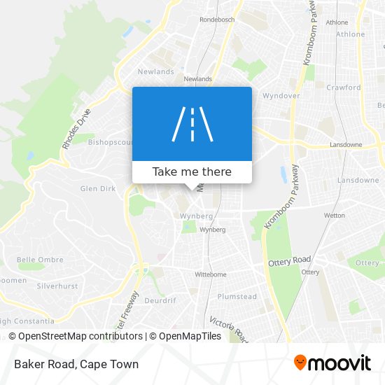 Baker Road map