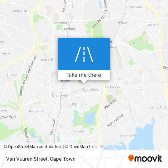 Van Vuuren Street map