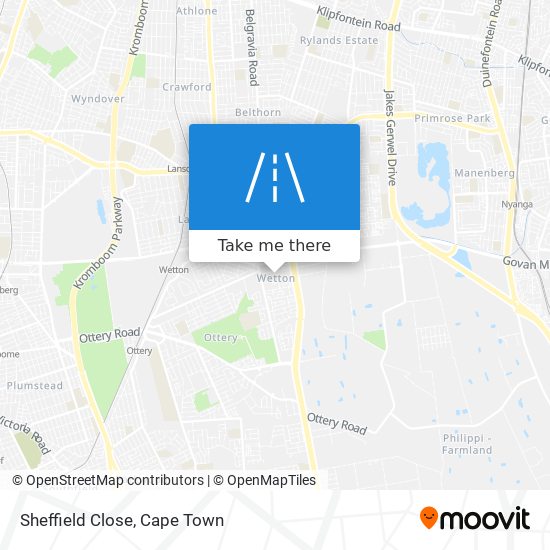 Sheffield Close map