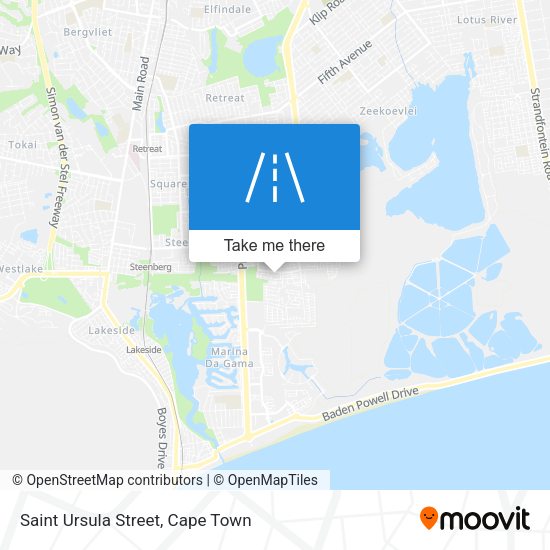 Saint Ursula Street map