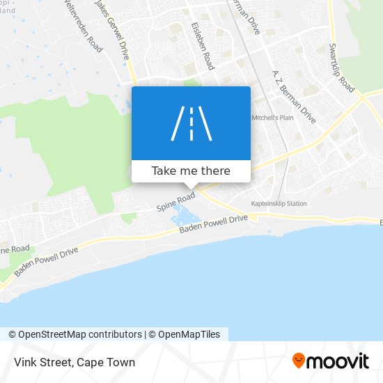 Vink Street map