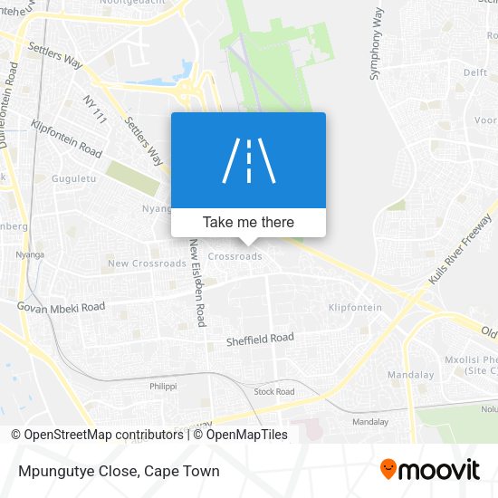 Mpungutye Close map