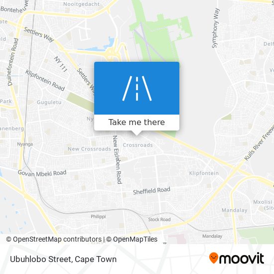 Ubuhlobo Street map