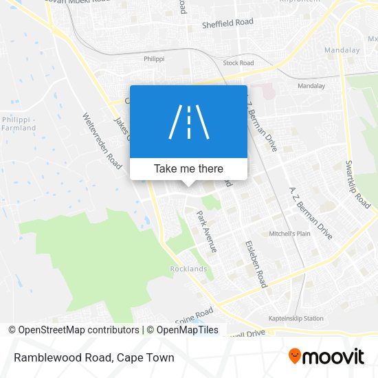 Ramblewood Road map