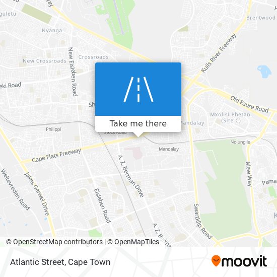 Atlantic Street map