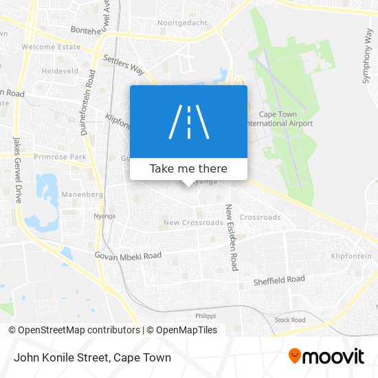 John Konile Street map