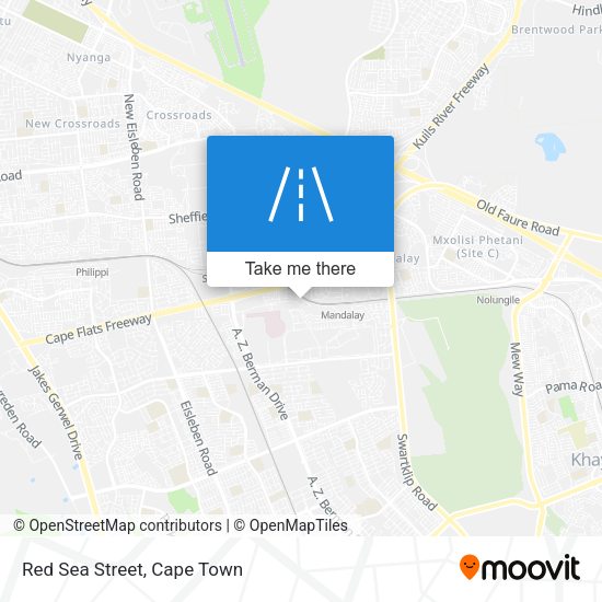 Red Sea Street map