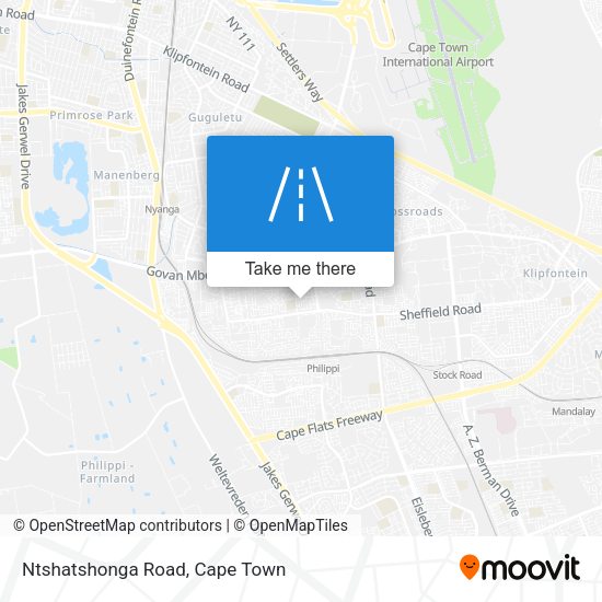 Ntshatshonga Road map