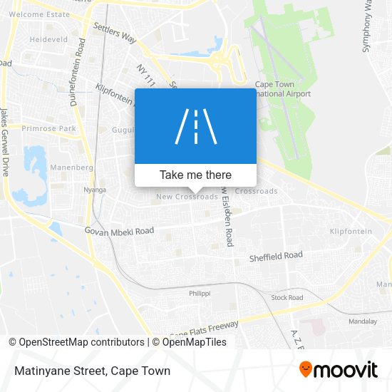 Matinyane Street map