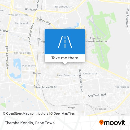Themba Kondlo map