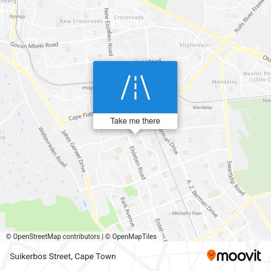 Suikerbos Street map