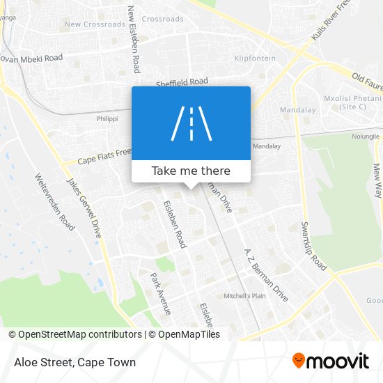 Aloe Street map